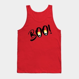 spooky Boo with eyes Tank Top